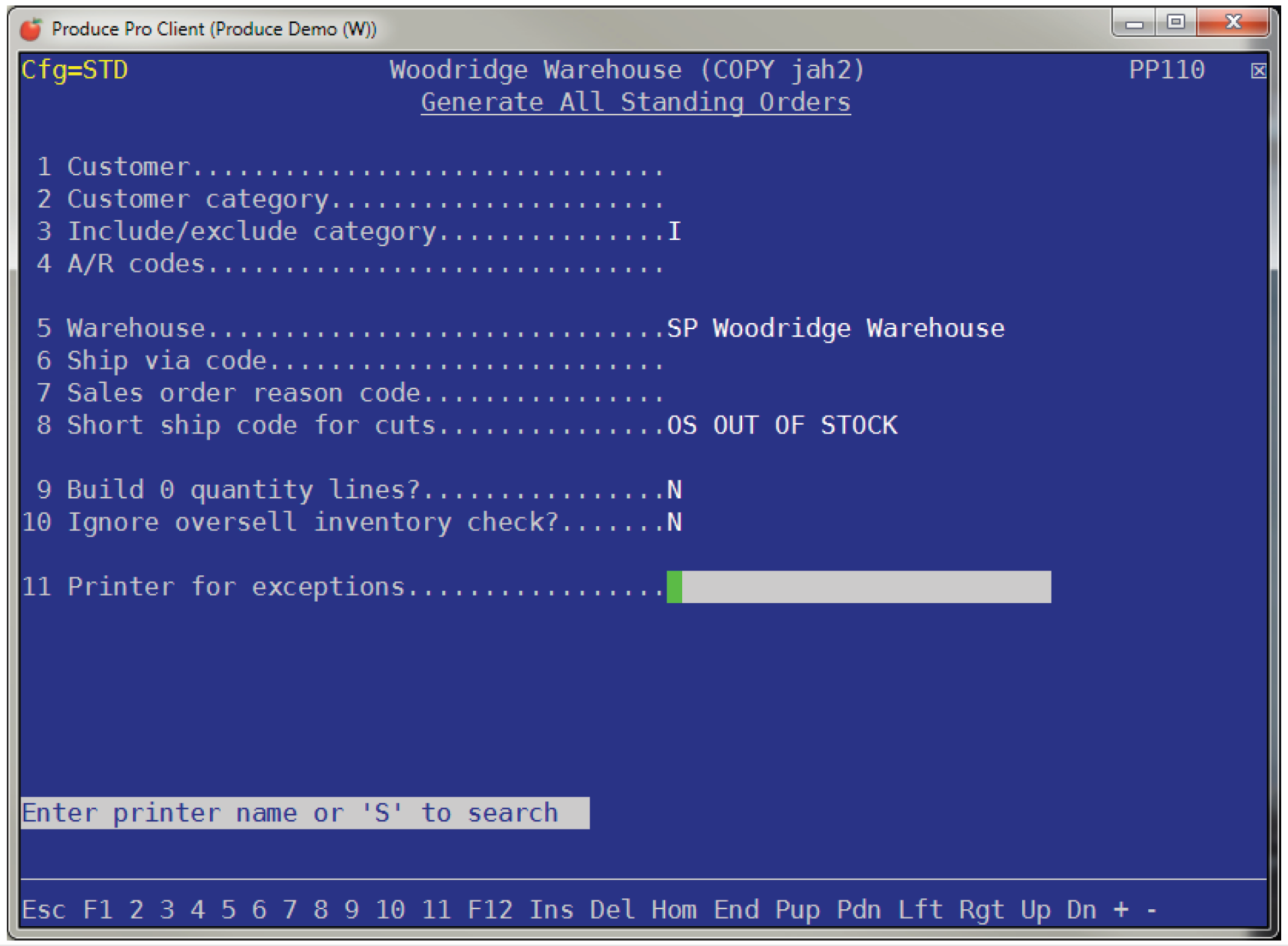 In the output, look for messages that say “Invalid delivery date.”