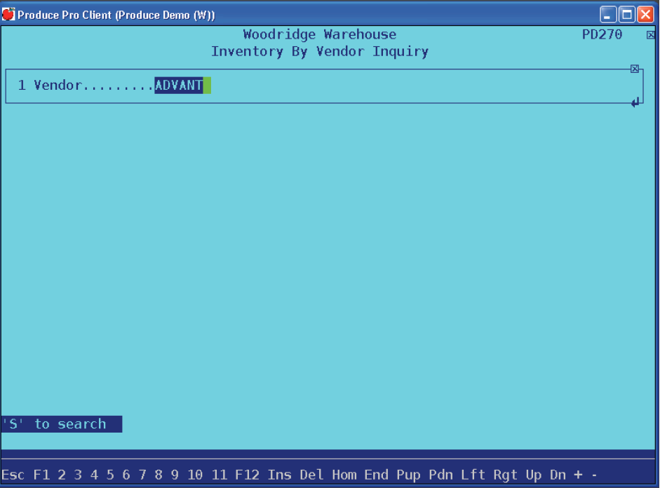 After you press Enter, the system displays a list of lots in your ...