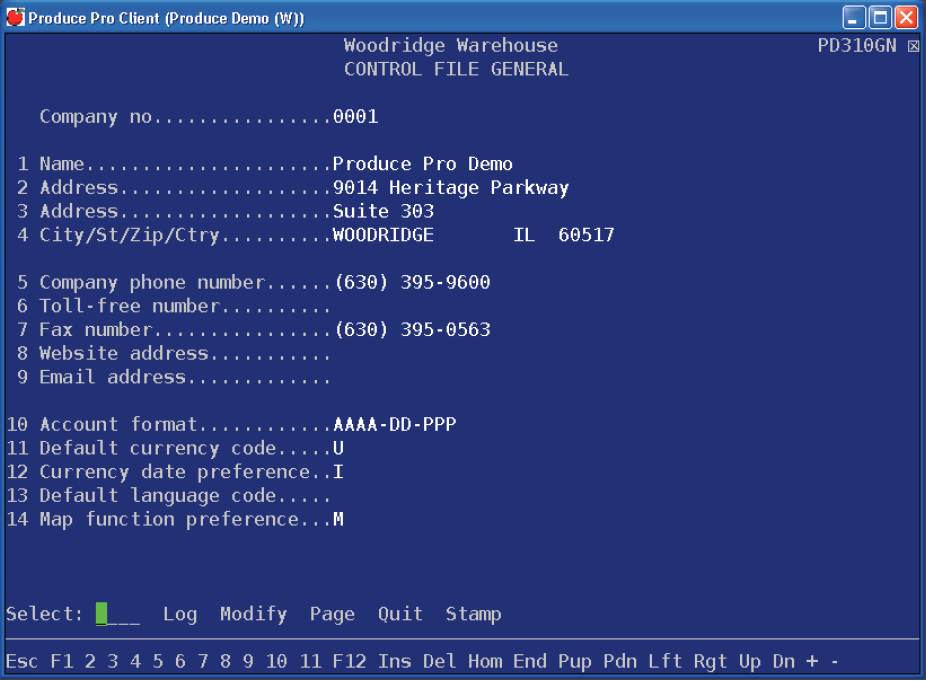 Adp Master Control File Company no (number) — If you work in a single-company environment, this ...