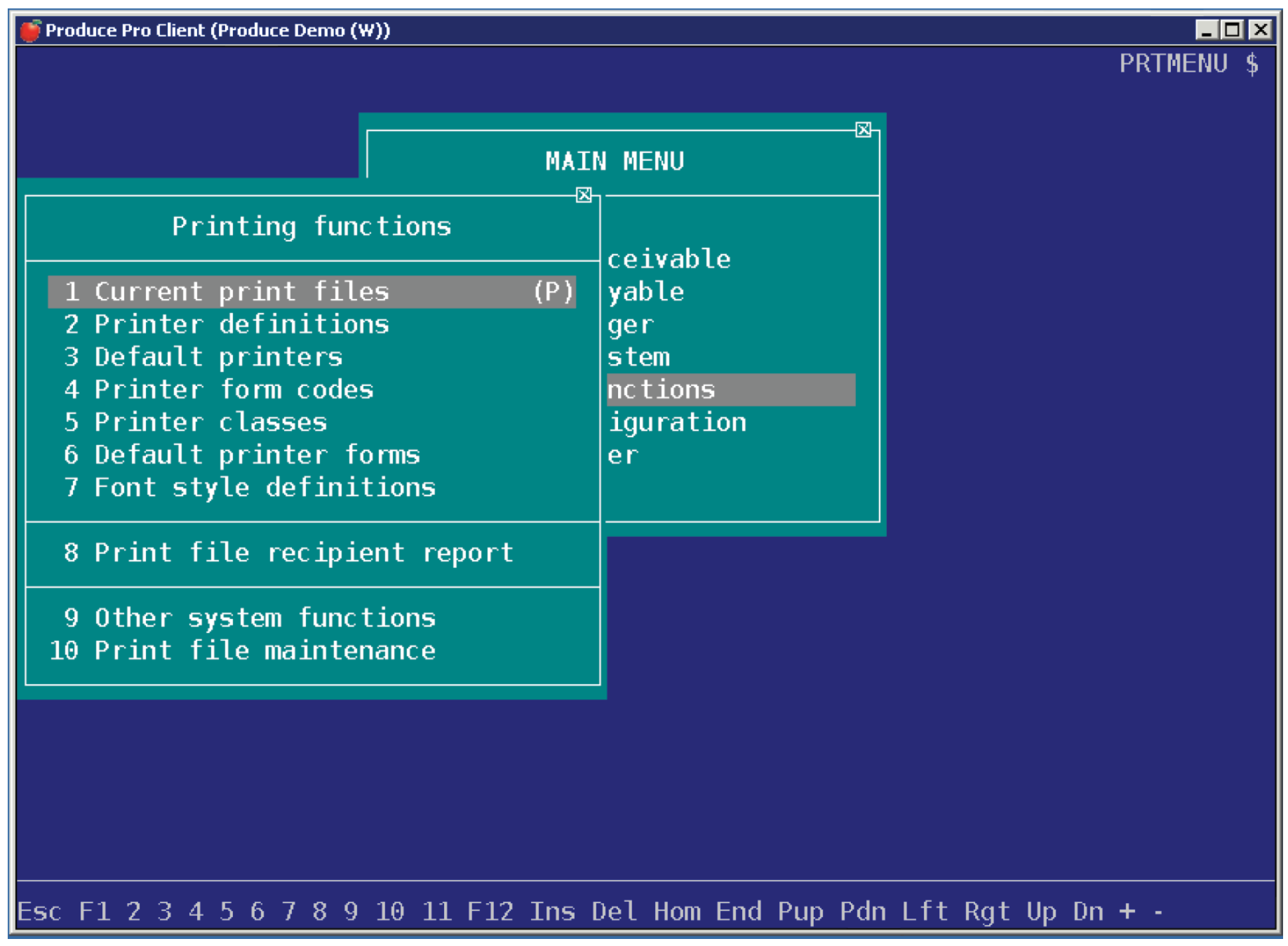 Shell Printing Task The system displays a list of completed and pending print jobs: