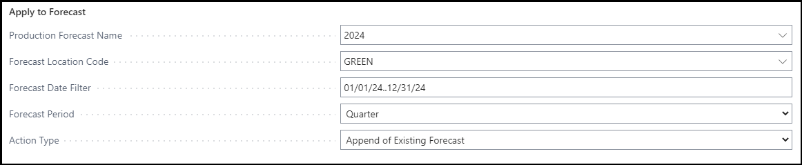 The values in the following fields will be automatically updated based ...