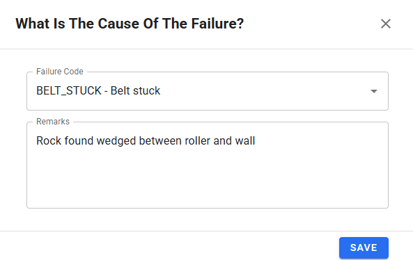 failure modal